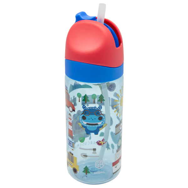Marcus & Marcus Germ Repel Straw Drink Bottles 400ml