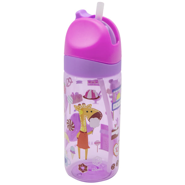 Marcus & Marcus Germ Repel Straw Drink Bottles 400ml