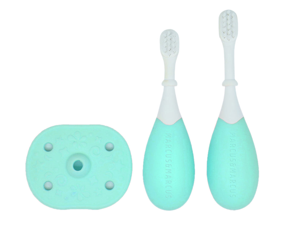 Marcus & Marcus 3-Stage Palm Grasp Toothbrush Sets