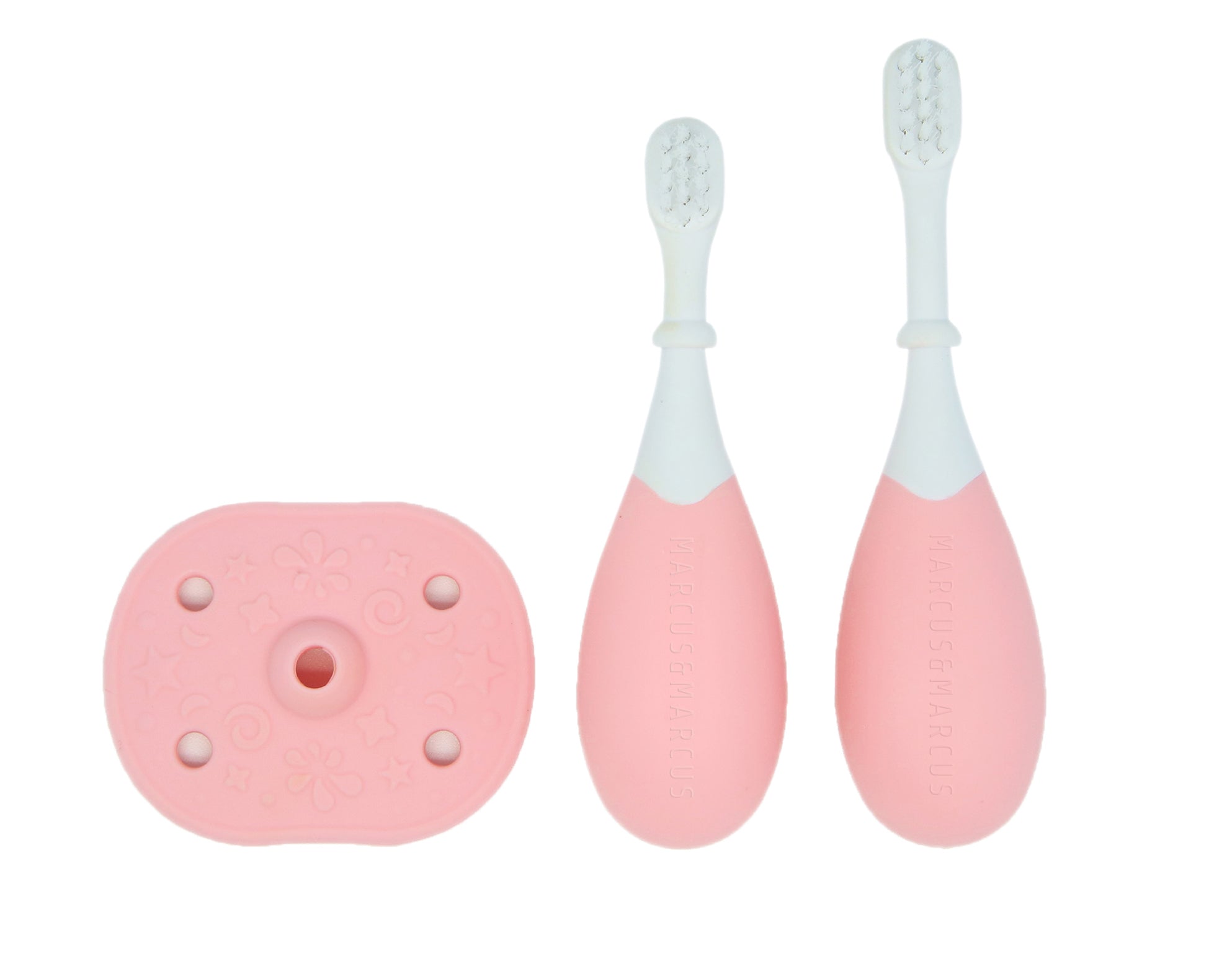 Marcus & Marcus 3-Stage Palm Grasp Toothbrush Sets