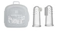 Marcus & Marcus Finger Toothbrush & Gum Massager Set