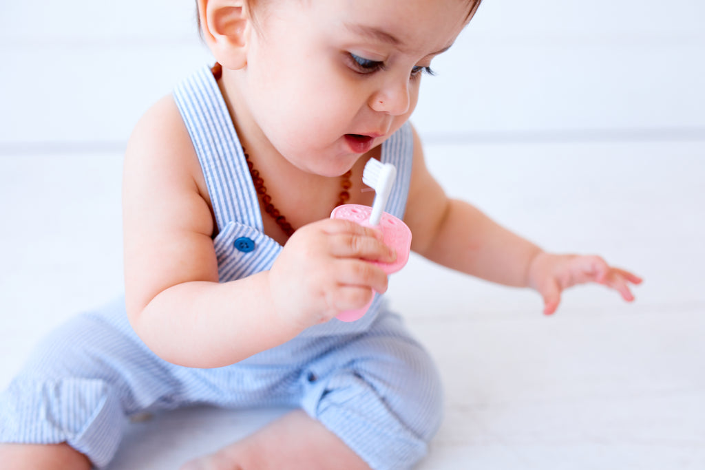 Marcus & Marcus 3-Stage Palm Grasp Toothbrush Sets