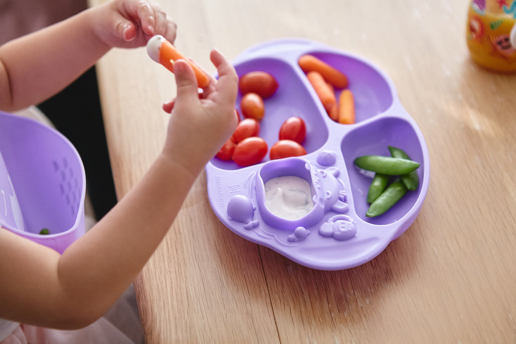 Marcus & Marcus Yummy Silicone Divided Suction Plates