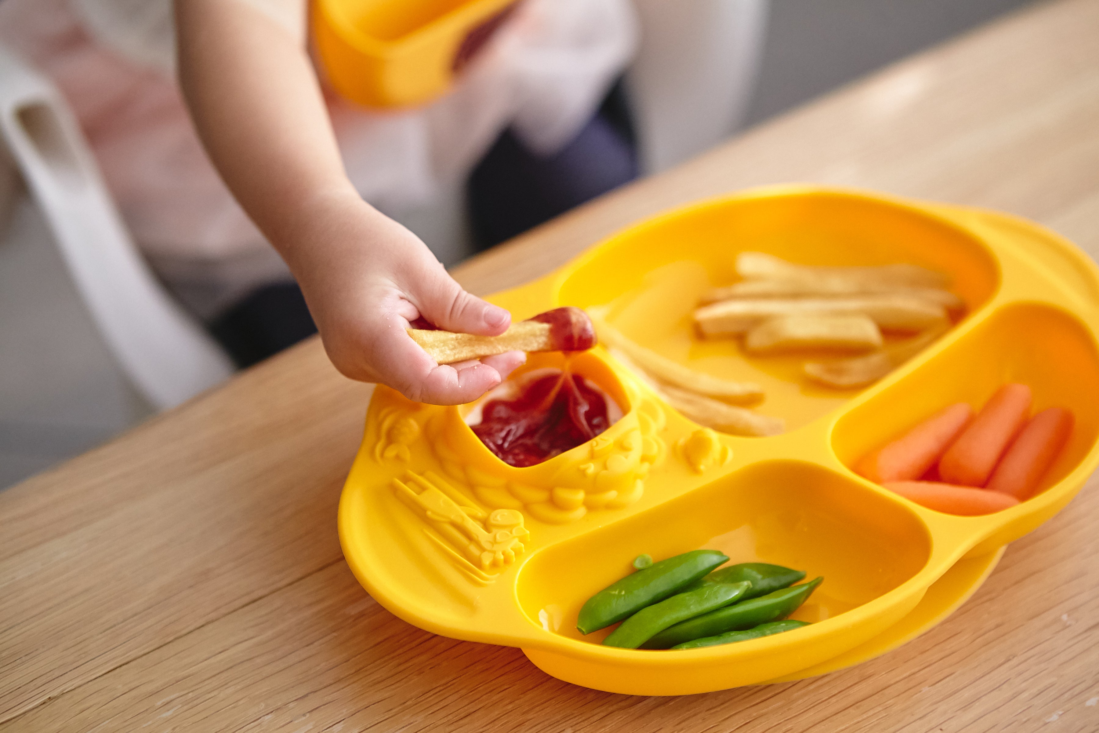 Marcus & Marcus Yummy Silicone Divided Suction Plates