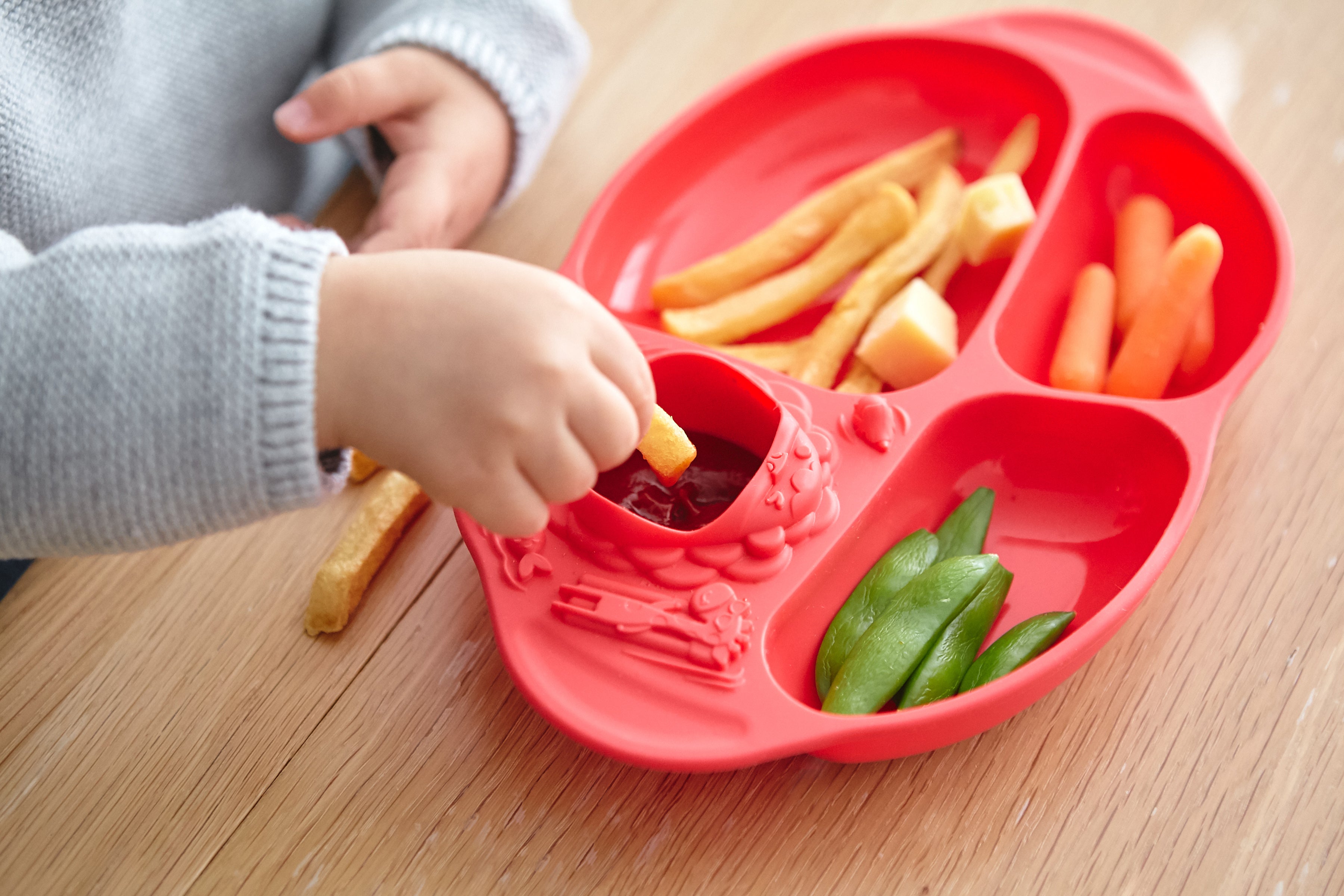 Marcus & Marcus Yummy Silicone Divided Suction Plates