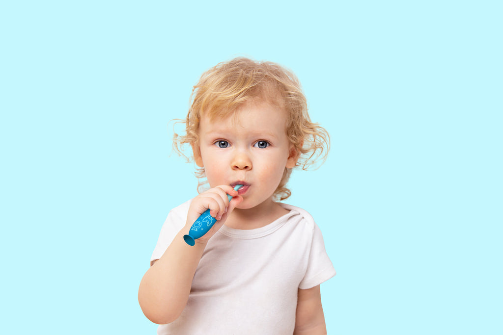 Marcus & Marcus Reusable Toddler Silicone Toothbrush